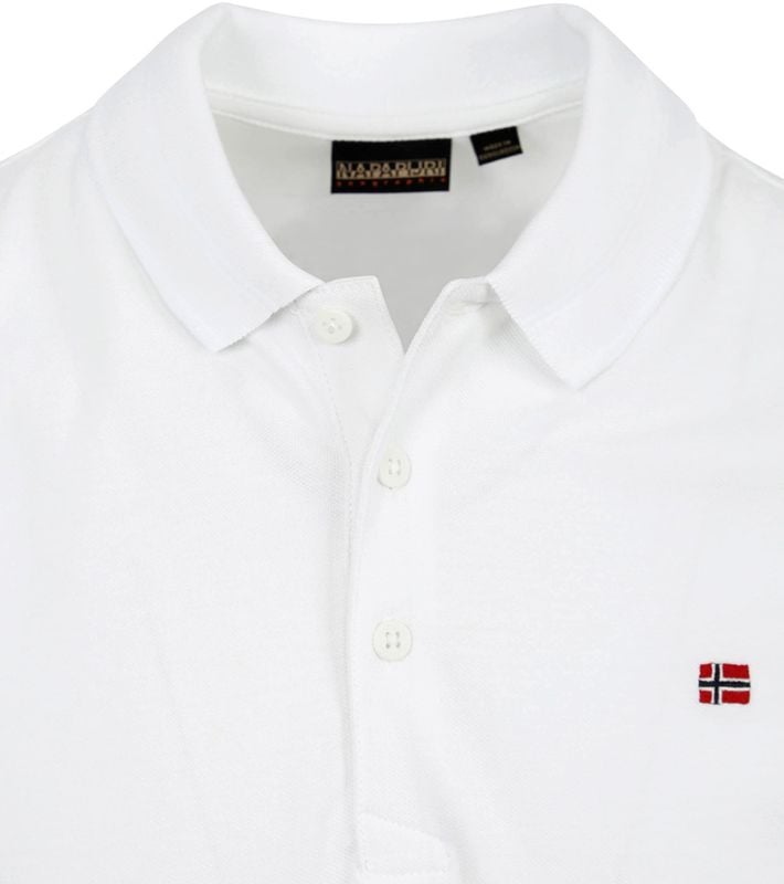 Napapijri Ealis Polo Shirt White NP0A4H8B0021 order online | Suitable