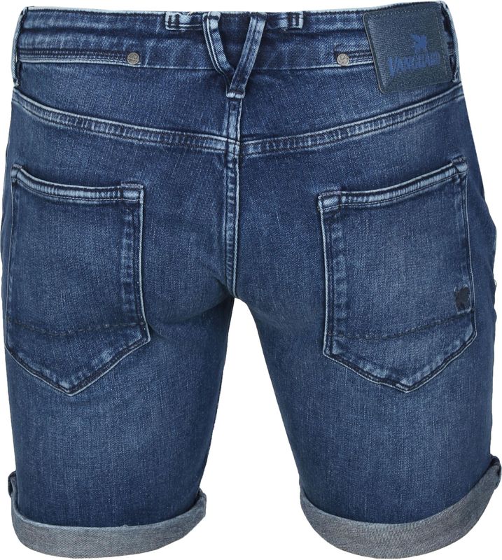 Vanguard V18 Rider Jeans Shorts Mid Blue