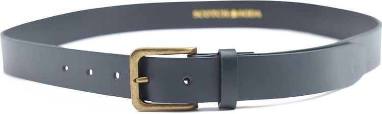 Navy hotsell leather belt