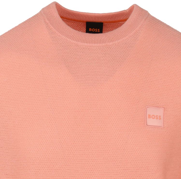 hugo boss jumper orange