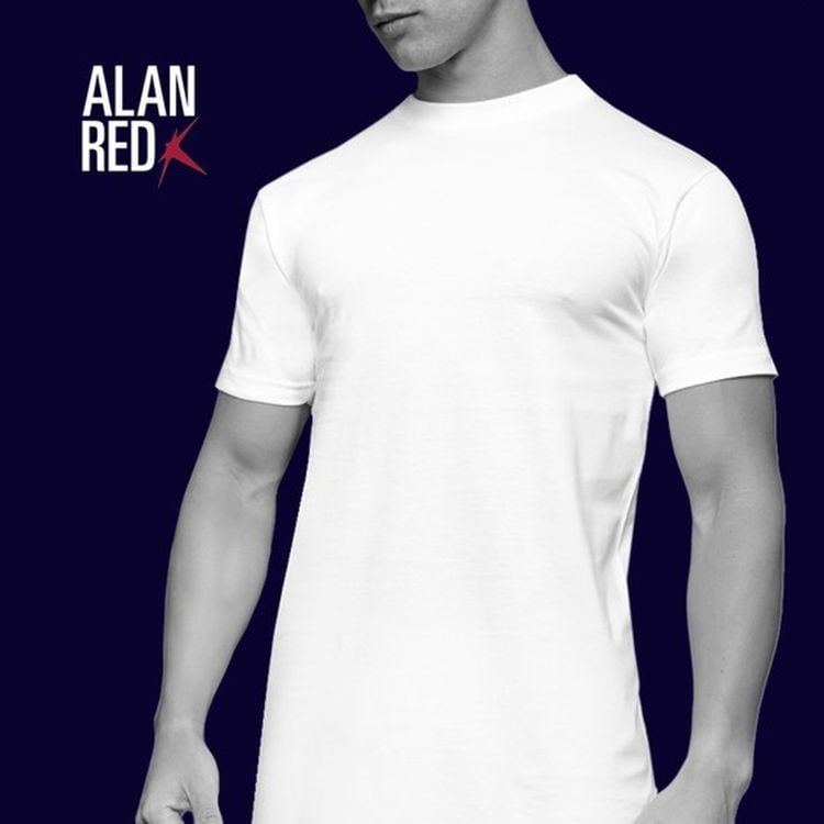 roman Bloeden ballet Alan Red T-Shirt Virginia Extra Lang Wit - 6pack | Suitable Herenmode  3229/2P/01 Virginia long T-shirt White online bestellen | Suitable