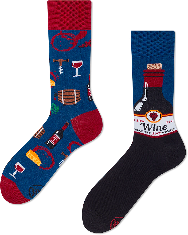 Many Mornings Chaussettes Cabernet Sockvignon Multicoloré taille 43-46