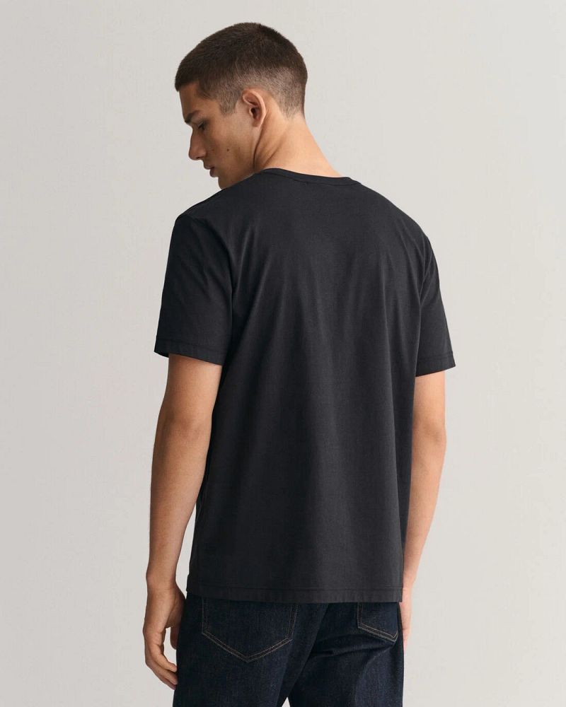 Gant T-Shirt "T-Shirt SLIM SHIELD V-NECK T-SHIRT 1er Pack" günstig online kaufen