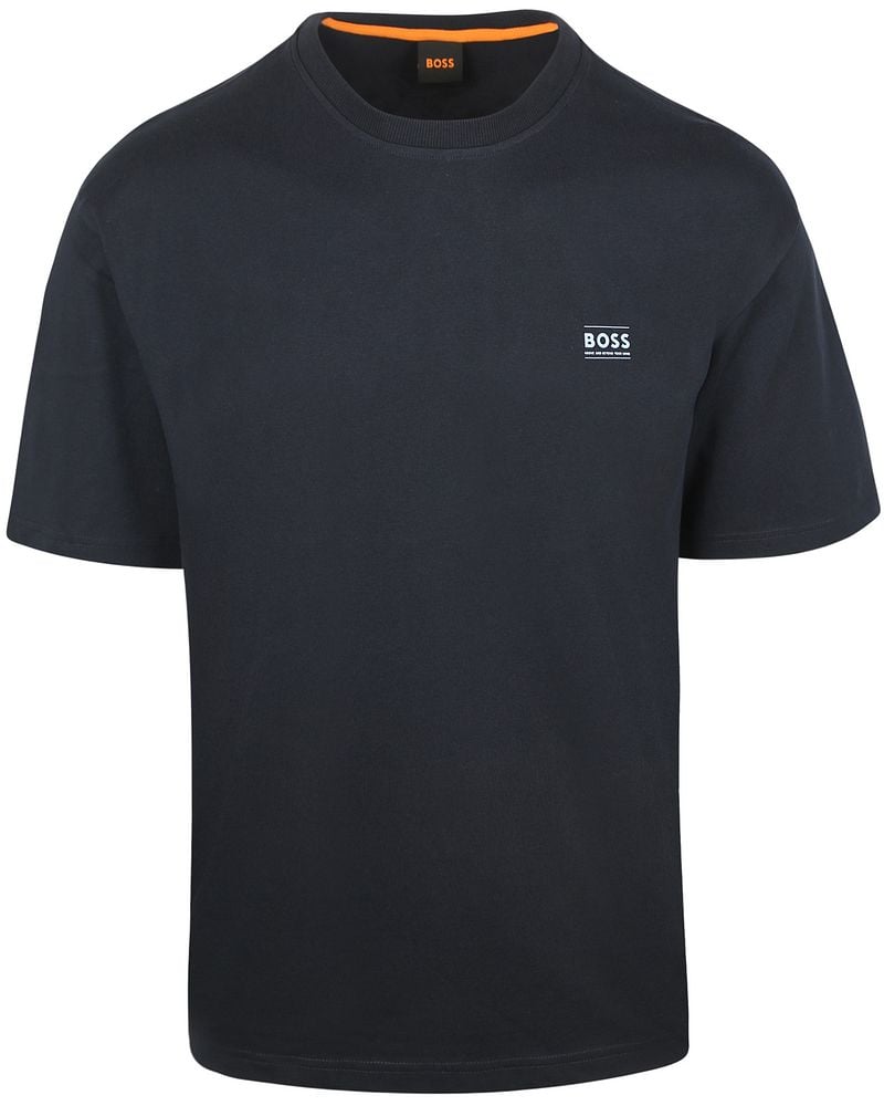 BOSS T-shirt Te Move Dunkelblau - Größe M günstig online kaufen