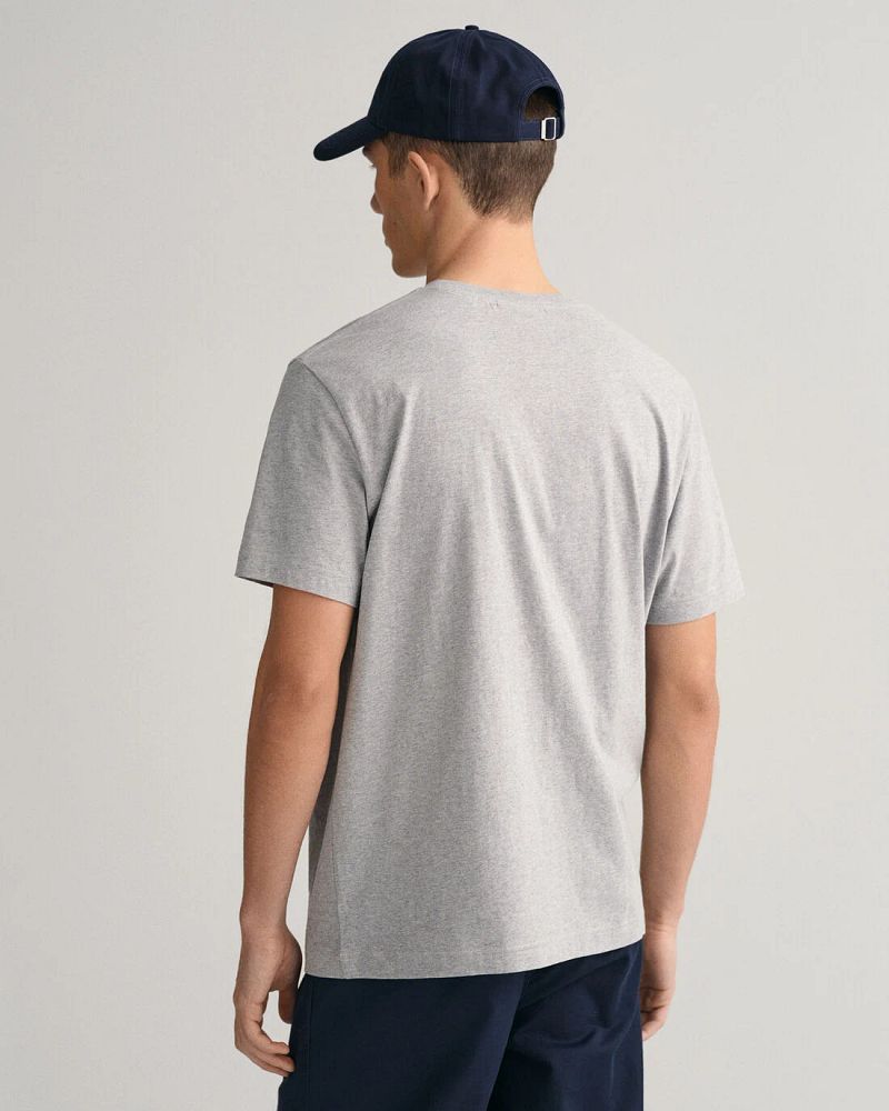 Gant T-Shirt REG SHIELD SS T-SHIRT mit Logostickerei auf der Brust günstig online kaufen