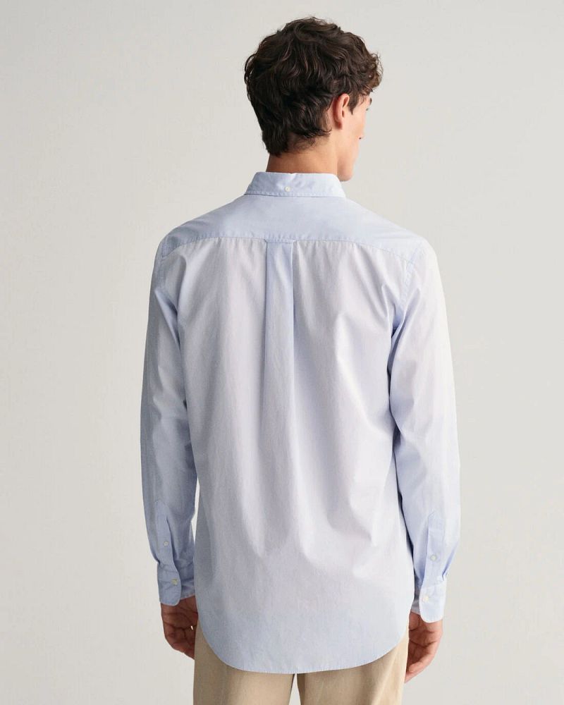 Gant Casual Hemd Poplin Hellblau - Größe 5XL günstig online kaufen