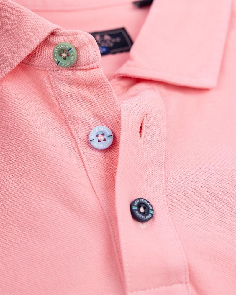 new zealand auckland NZA Polo Peter Pastel Pink