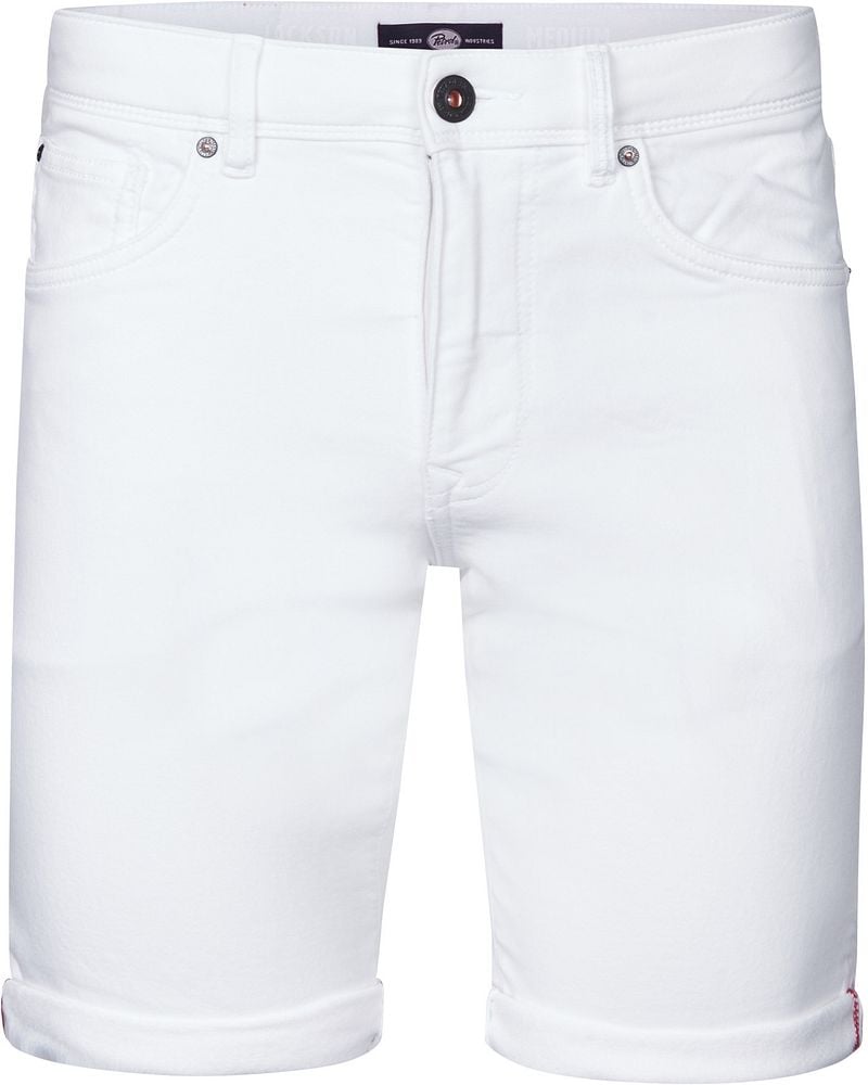 Petrol Denim Short Jackson Wit