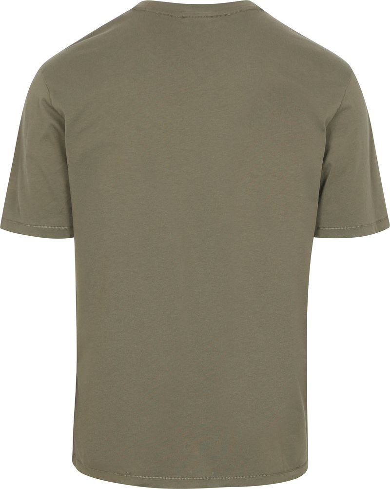 Napapijri Badge T-shirt Olijfgroen