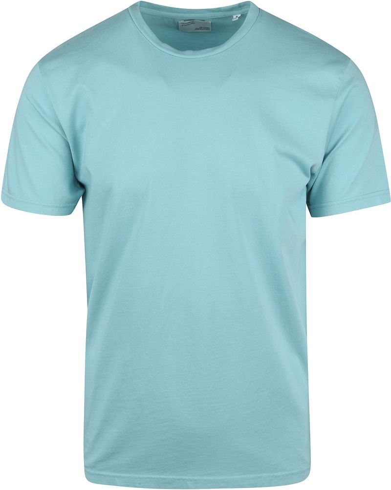 Colorful Standard Organisch T-shirt Blau - Größe S günstig online kaufen