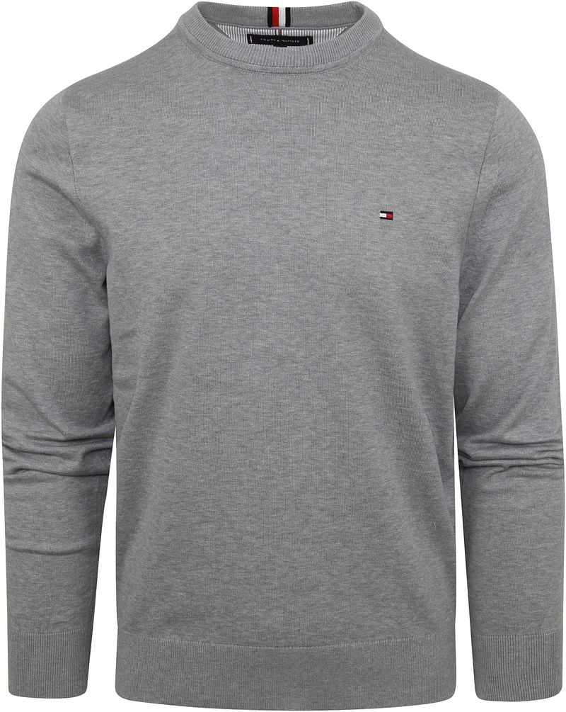 Tommy Hilfiger Pullover O-Hals Grijs