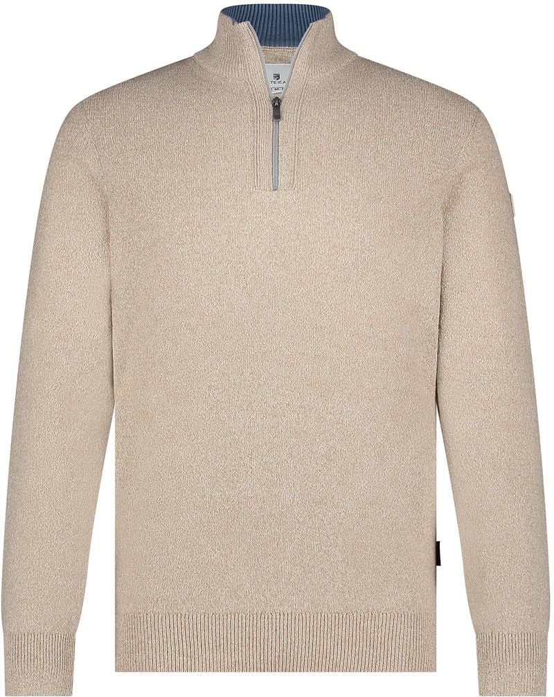 State Of Art Half Zip Pullover Melange Sand - Größe M günstig online kaufen