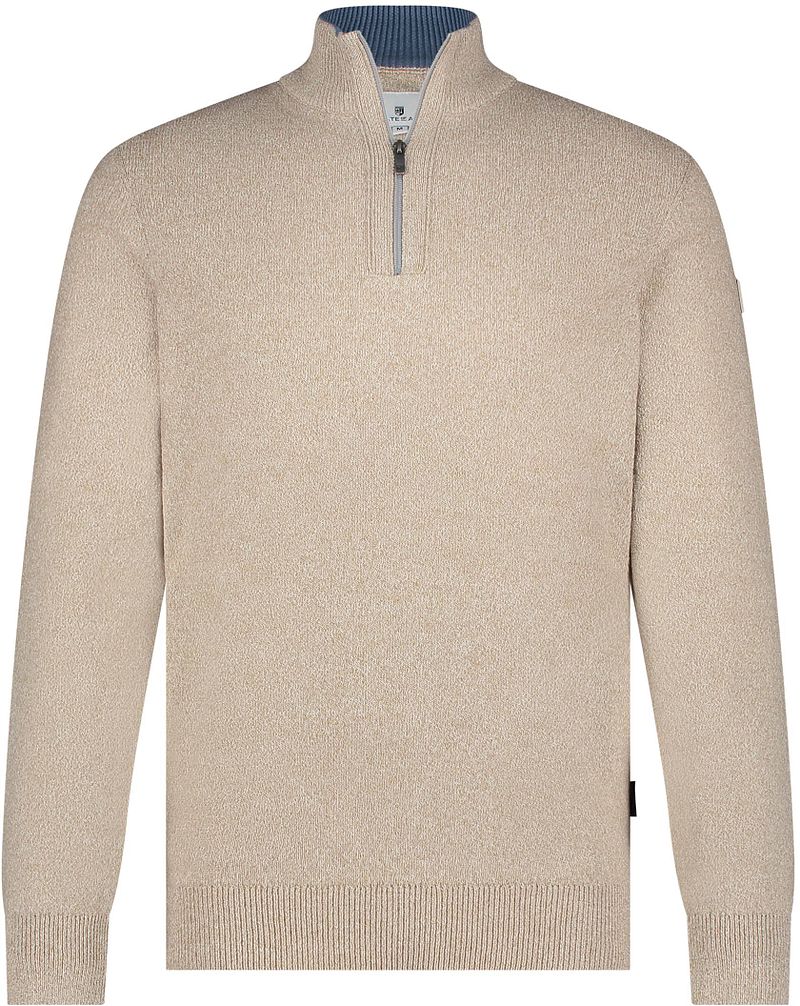 State of Art Sportzip Pullover Beige Heren