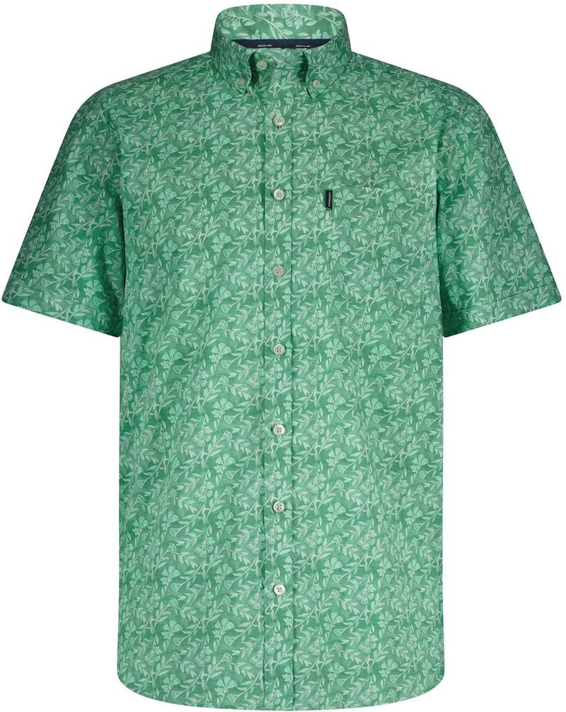 State Of Art Short Sleeve Hemd Leafs Grün - Größe M günstig online kaufen