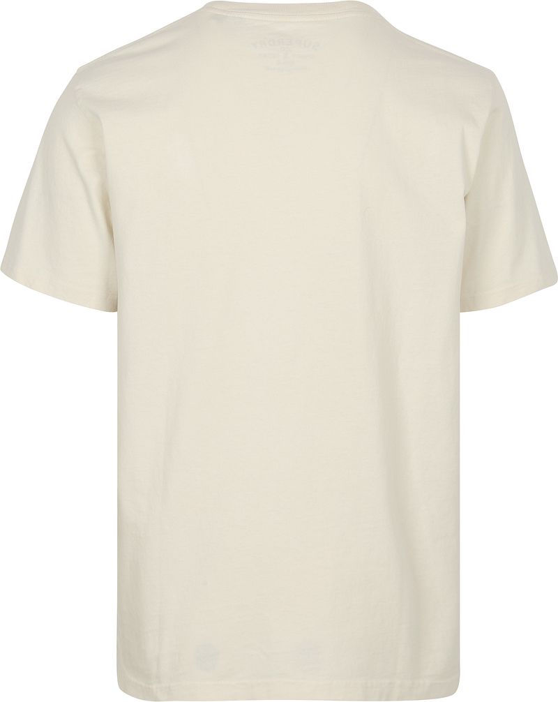 Superdry Tee Essentials Relaxed Off White