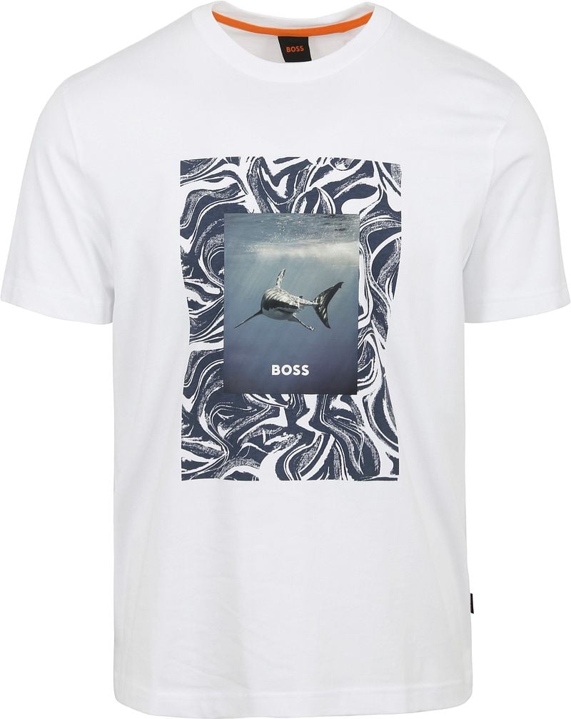 BOSS T-shirt Tucan Weiß - Größe XXL günstig online kaufen