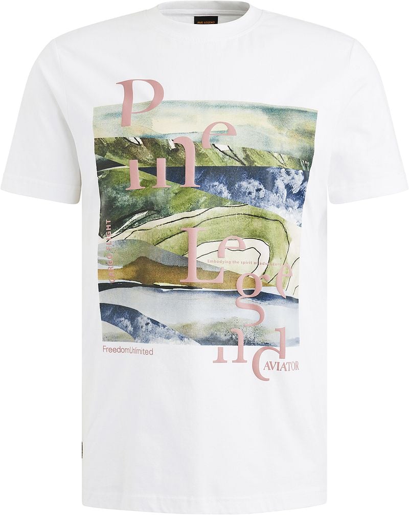 PME Legend T-Shirt Artwork Weiß - Größe M günstig online kaufen