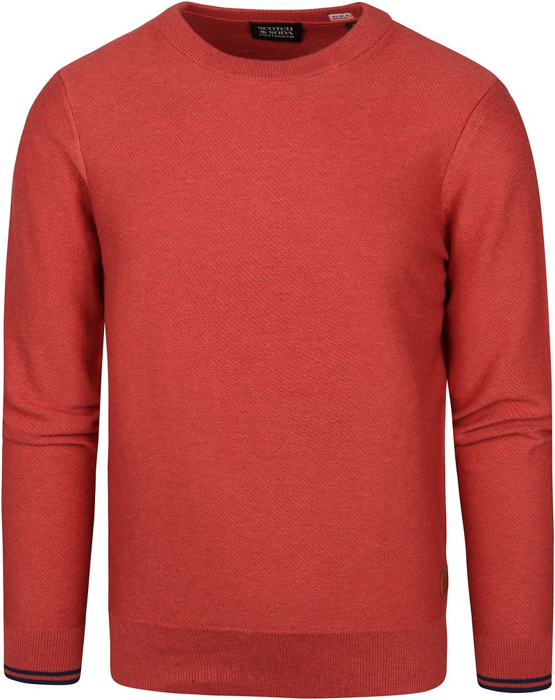 Scotch and Soda Pull Laine Rouge taille M