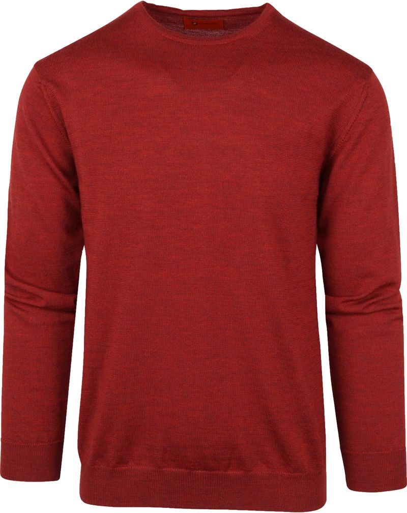 Suitable Merino Pullover O Rood