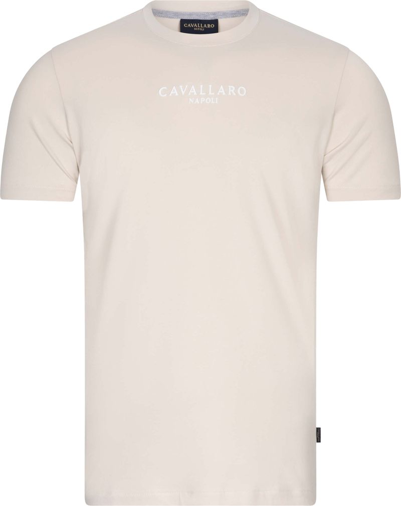 Cavallaro Napoli regular fit T-shirt Bari met logo kit