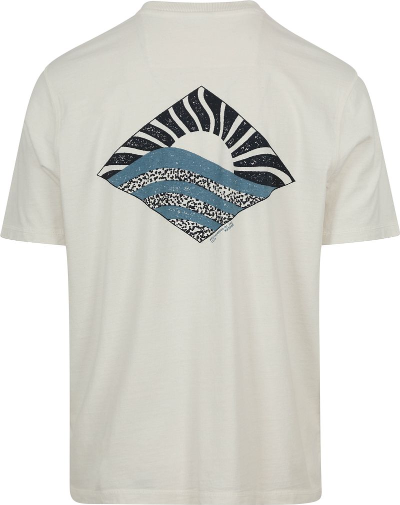 Dstrezzed Ty T-shirt Print Wit