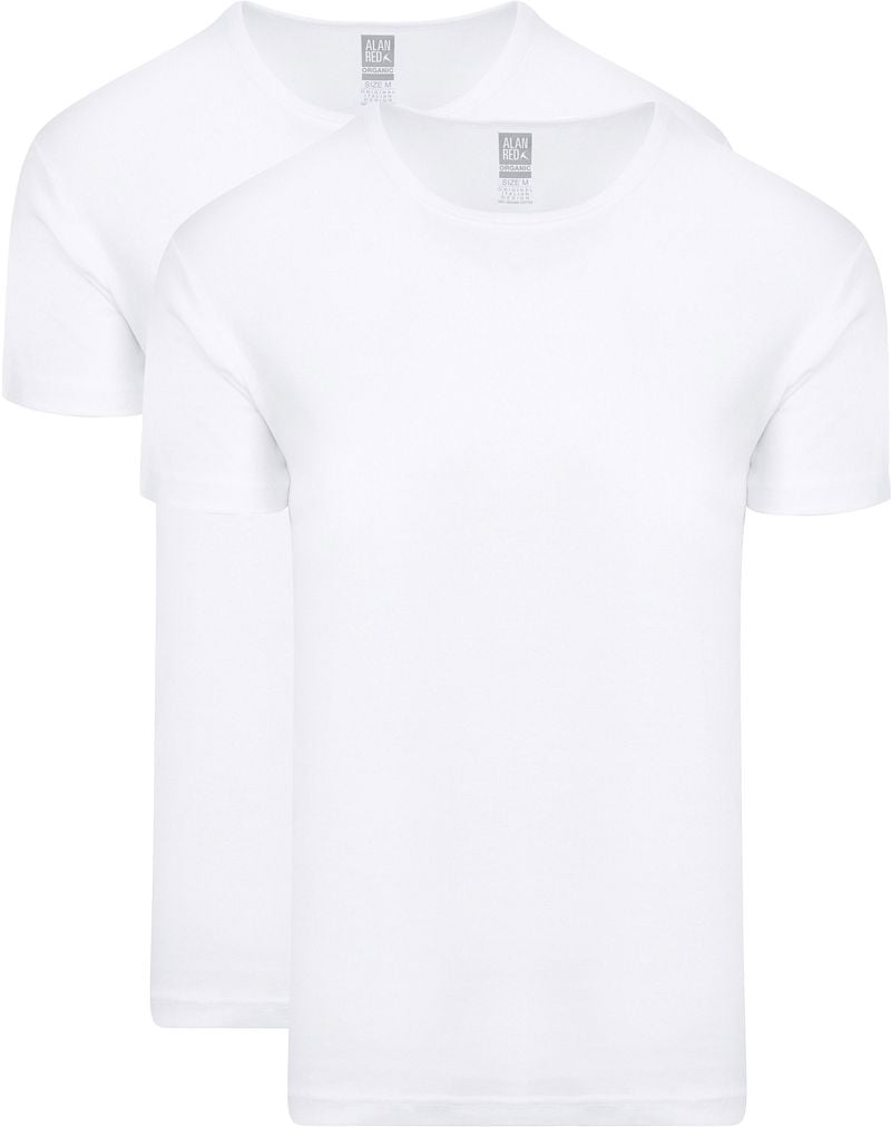 Alan Red Copenhagen T-Shirt Weiß 2er-Pack - Größe XL günstig online kaufen