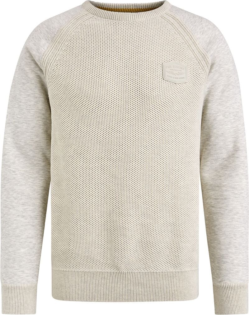 PME Legend Trui Knit Sweat Ecru