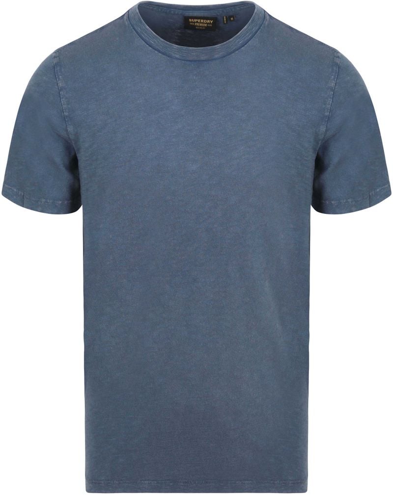 Superdry gemêleerd T-shirt donkerblauw