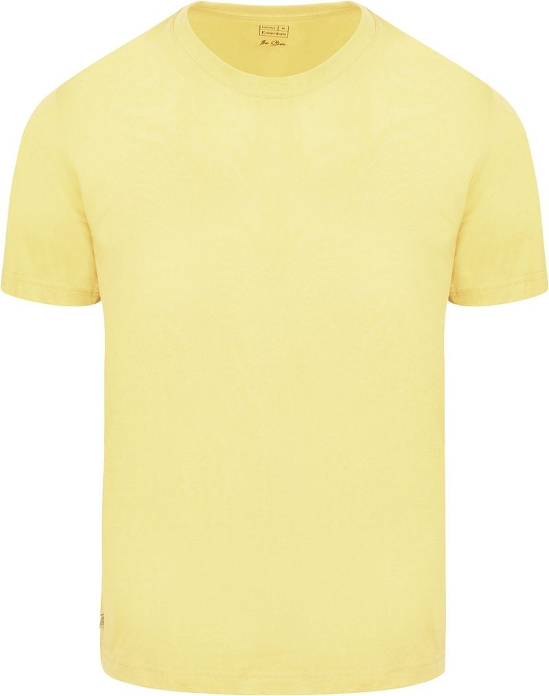 KING Essentials The Steve T-Shirt Lichtgeel