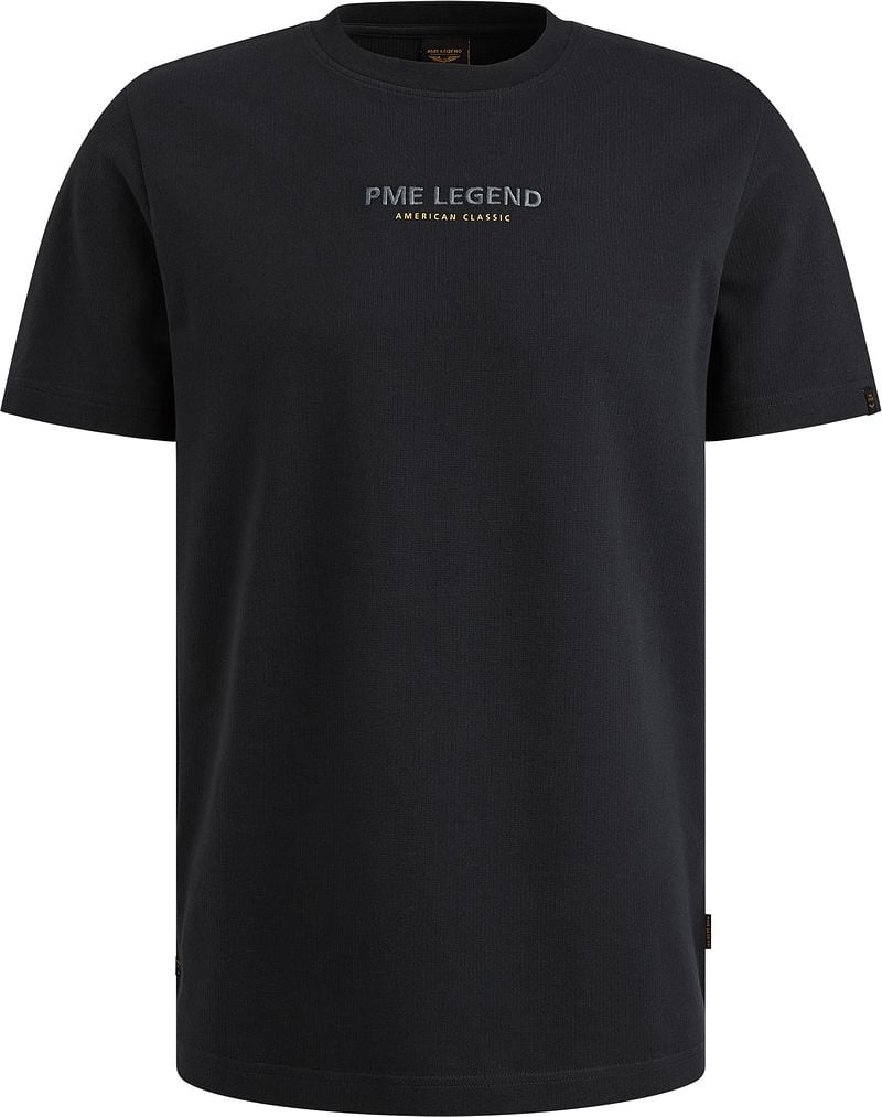 PME Legend T-Shirt Waffle Logo Navy - Größe M günstig online kaufen