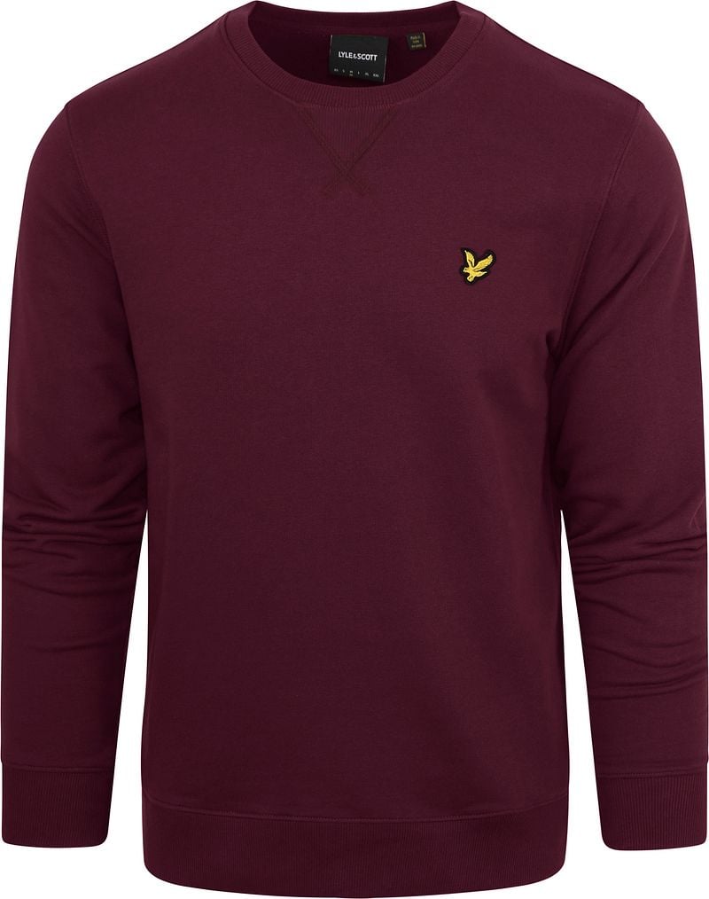 Lyle & Scott Pullover Bordeaux - Größe M günstig online kaufen