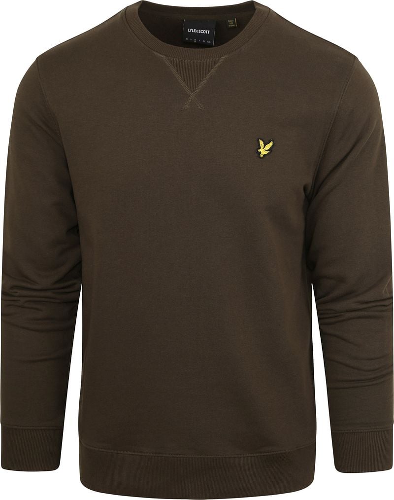 Lyle & Scott Pullover Olive - Größe S günstig online kaufen