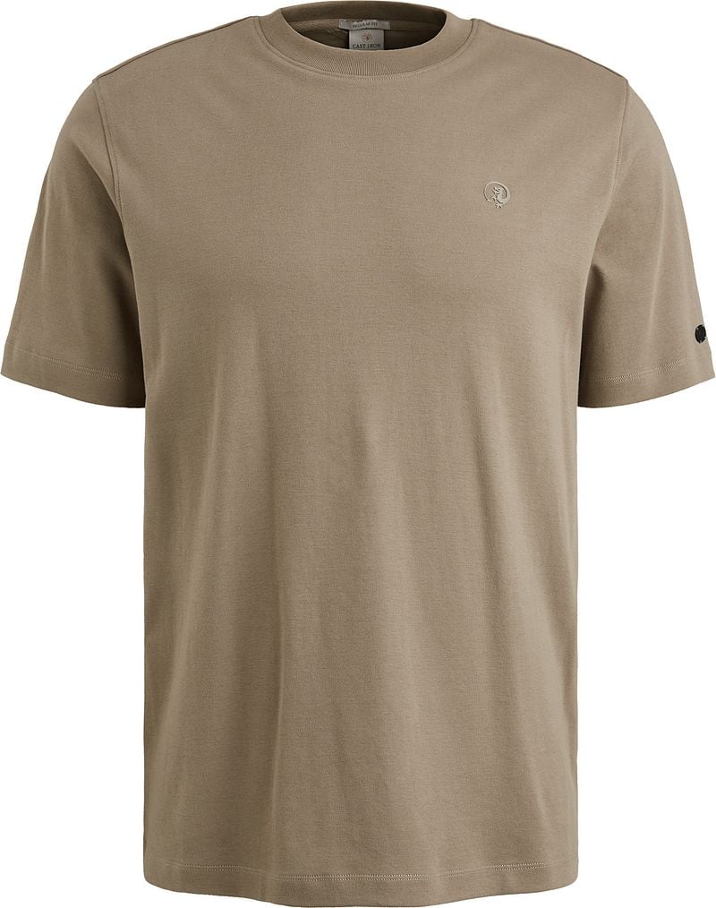 Cast Iron T-shirt Kaki - Größe L günstig online kaufen