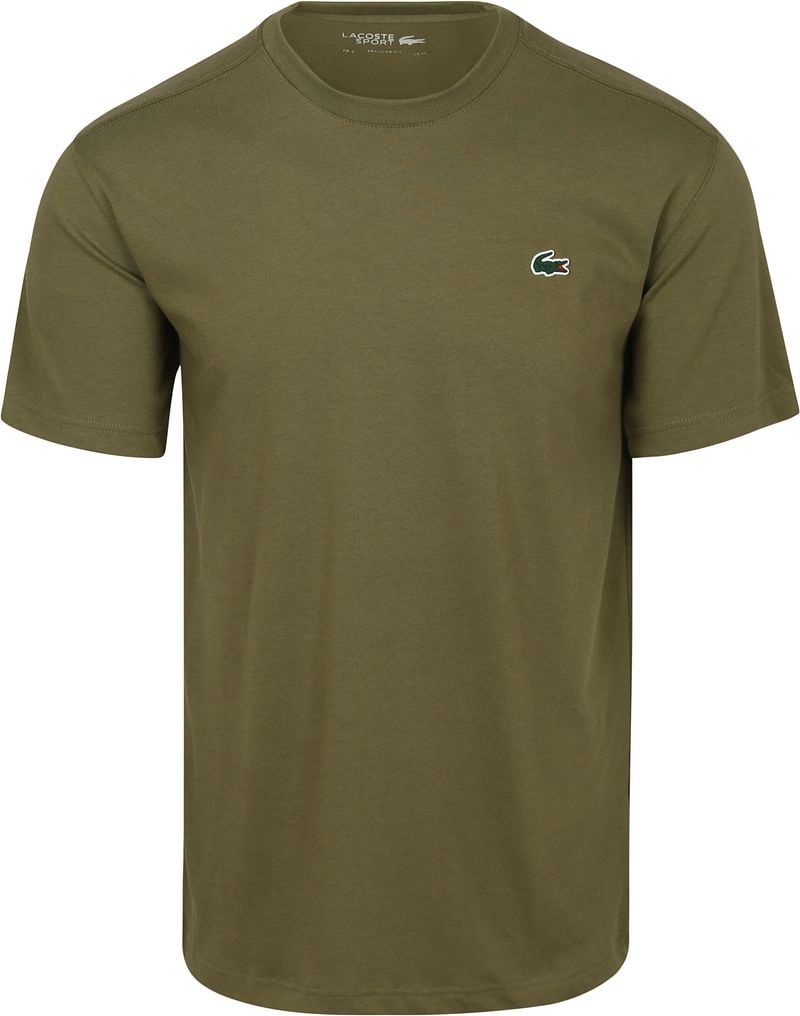 Lacoste T-Shirt Olivgrün - Größe XL günstig online kaufen