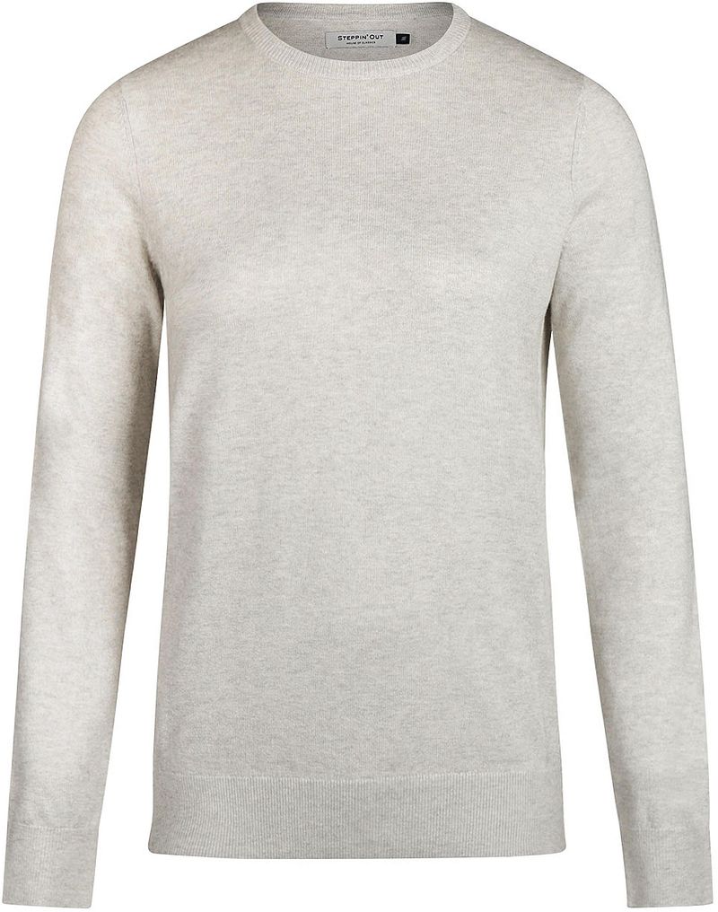 Steppin' Out Damestrui Cotton Cashmere Lichtgrijs
