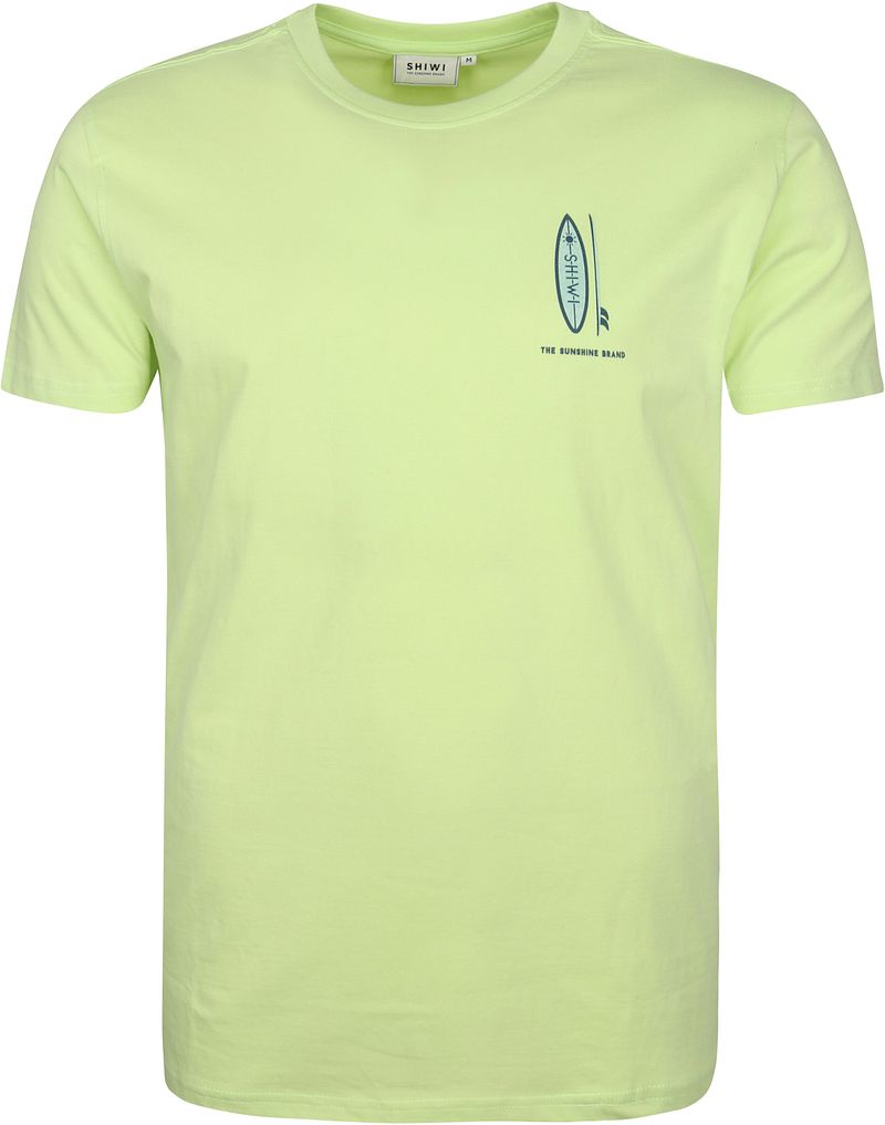 Shiwi T-Shirt Imprimé Vif Vert taille M