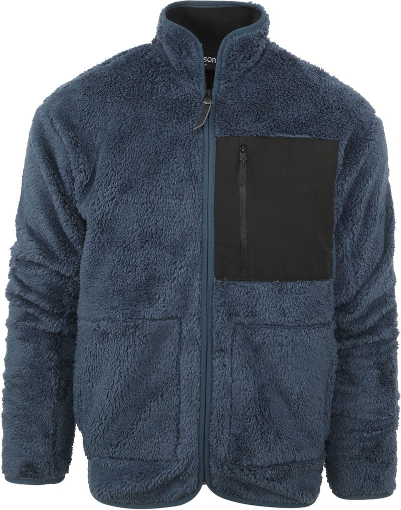 Tenson Veste Polaire Thermal Teddy Foncé Bleu Bleu foncé taille M