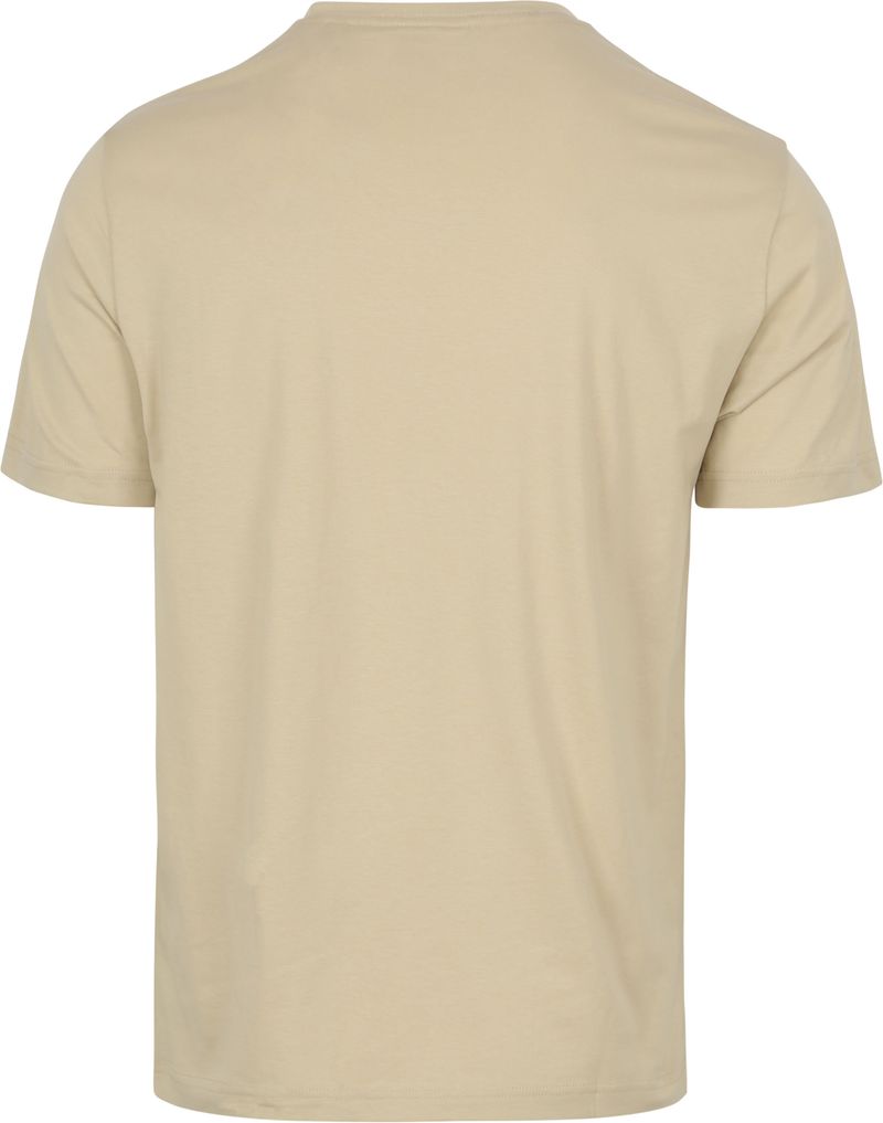Gant T-shirt Shield Logo Ecru