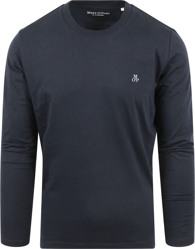 Marc O'Polo Long Sleeve T-Shirt Navy - Größe 3XL günstig online kaufen