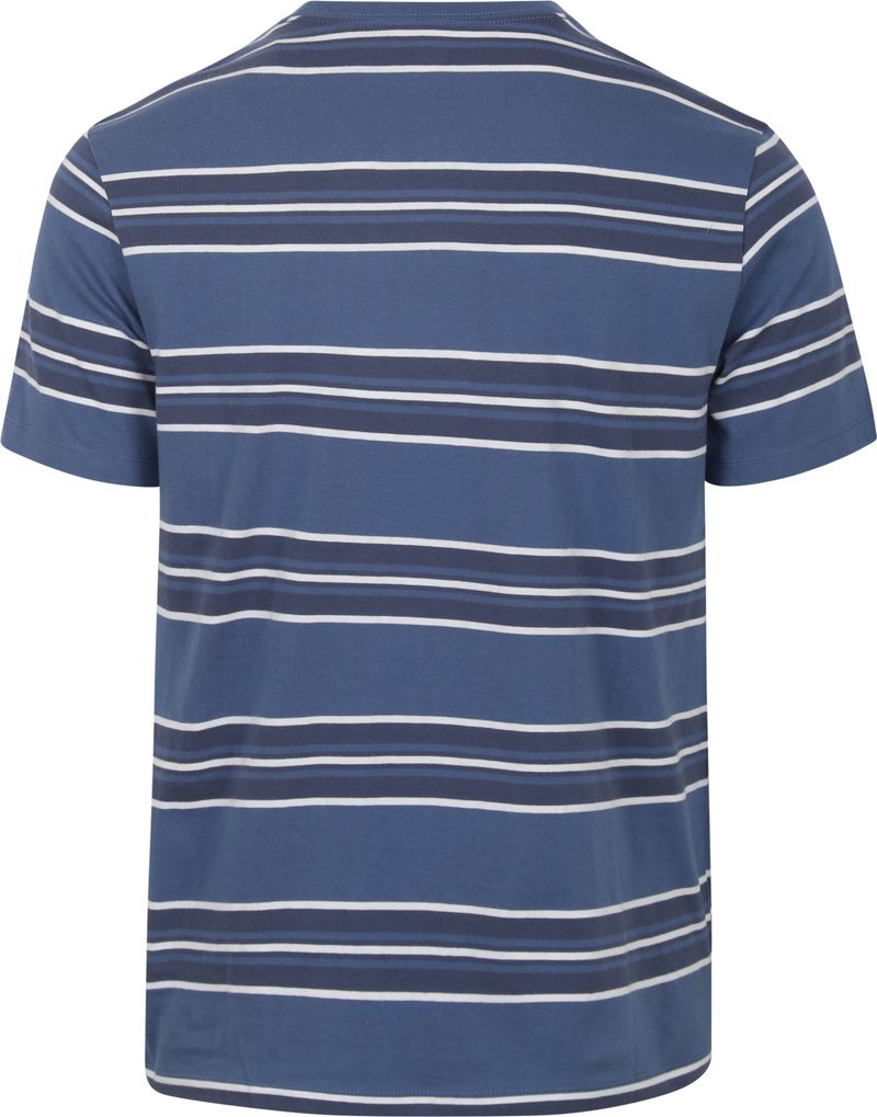 Levi's T-Shirt Blauw Streep