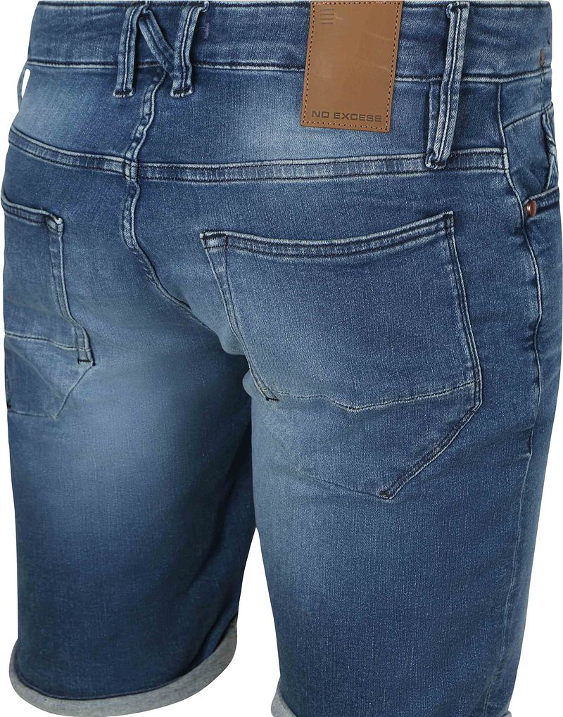 No Excess Short Denim Stretch Stone