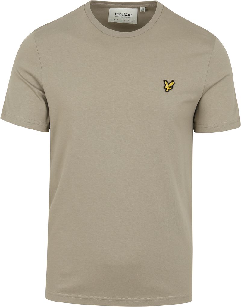 Lyle and Scott T-shirt uni kaki Vert Kaki taille M