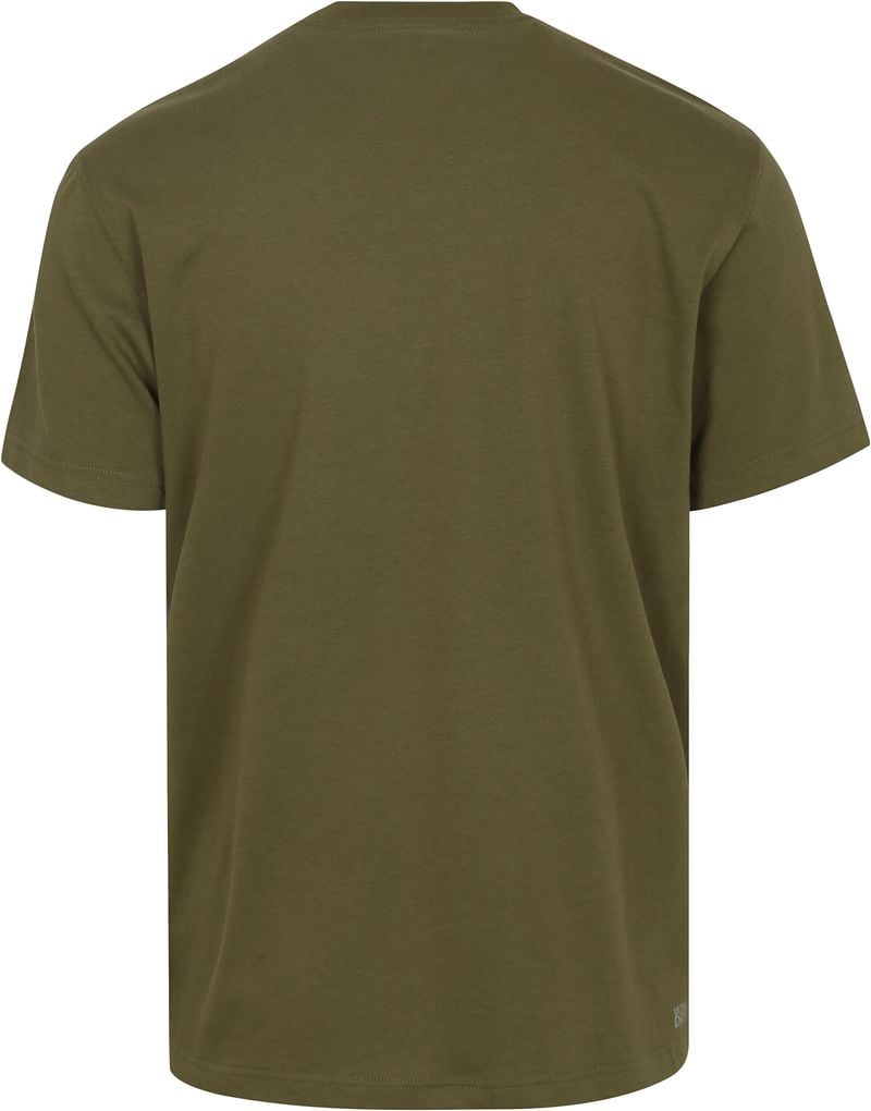 Lacoste T-Shirt Olivgrün - Größe L günstig online kaufen