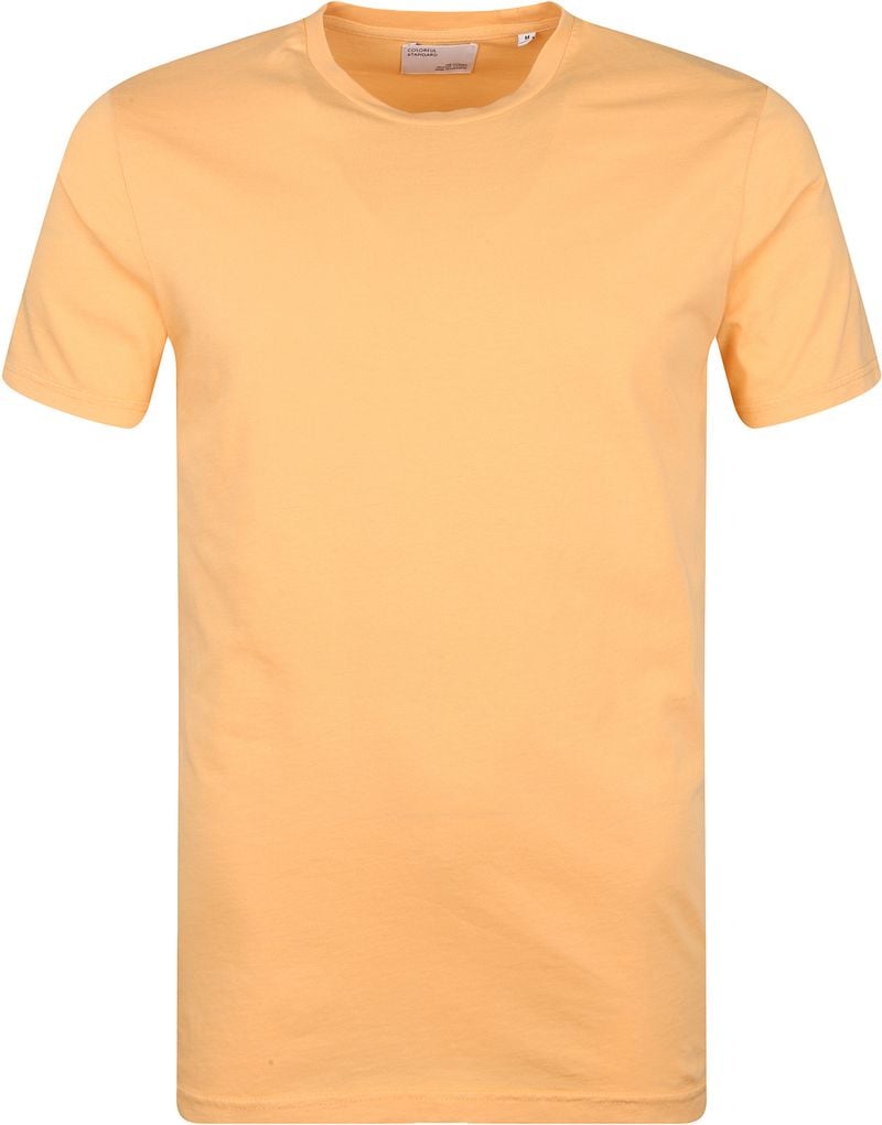 Colorful Standard Organisch T-shirt Hell Orange - Größe L günstig online kaufen