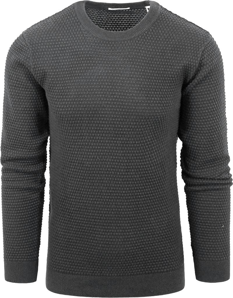 KnowledgeCotton Apparel Trui met ronde hals VAGN regular