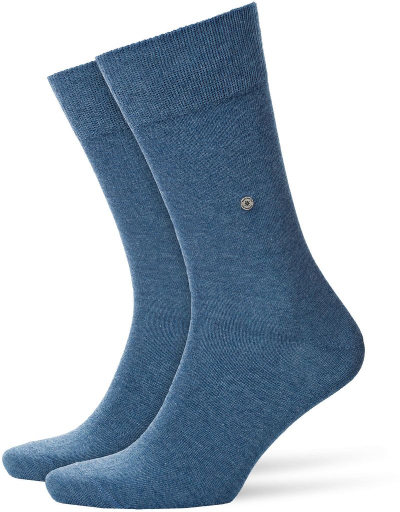 Burlington Chaussettes Everyday Lot de 2 6660  Bleu taille 40-46