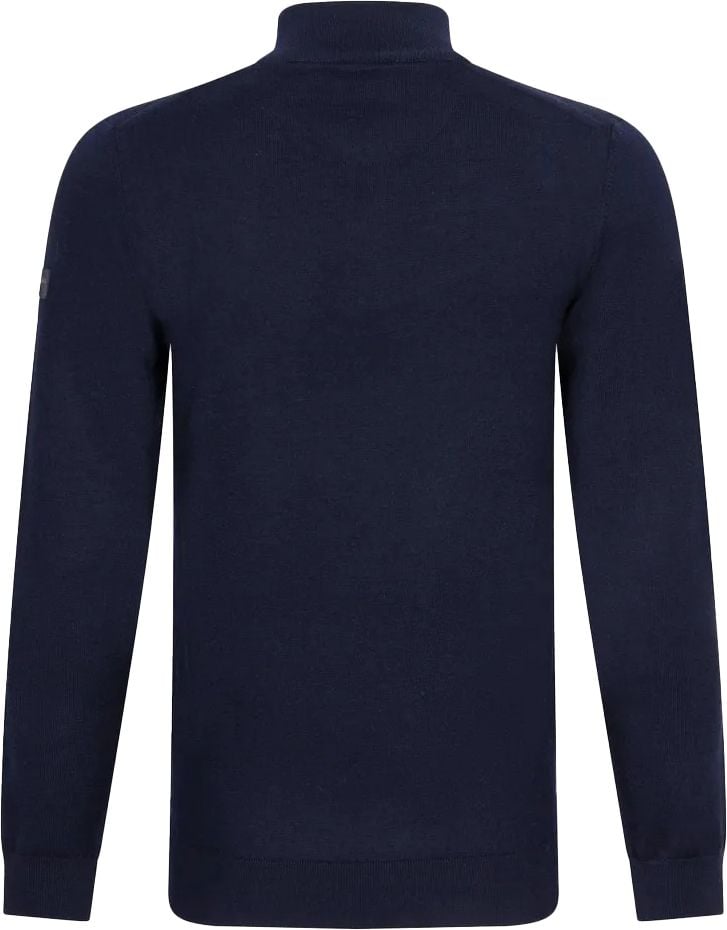 Cavallaro Merino Half-Zip Navy - Größe S günstig online kaufen