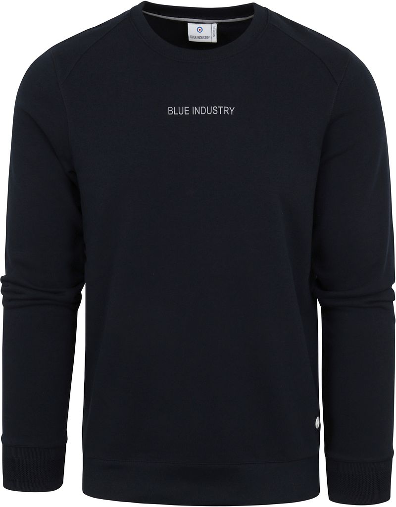 Blue Industry Sweater Foncé Bleu Bleu foncé taille M