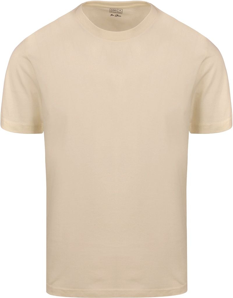 King Essentials The Steve T-Shirt Beige - Größe M günstig online kaufen