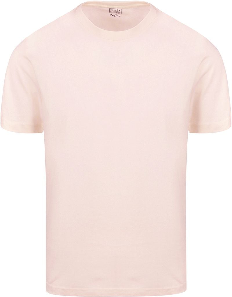 KING Essentials The Steve T-Shirt Lichtroze